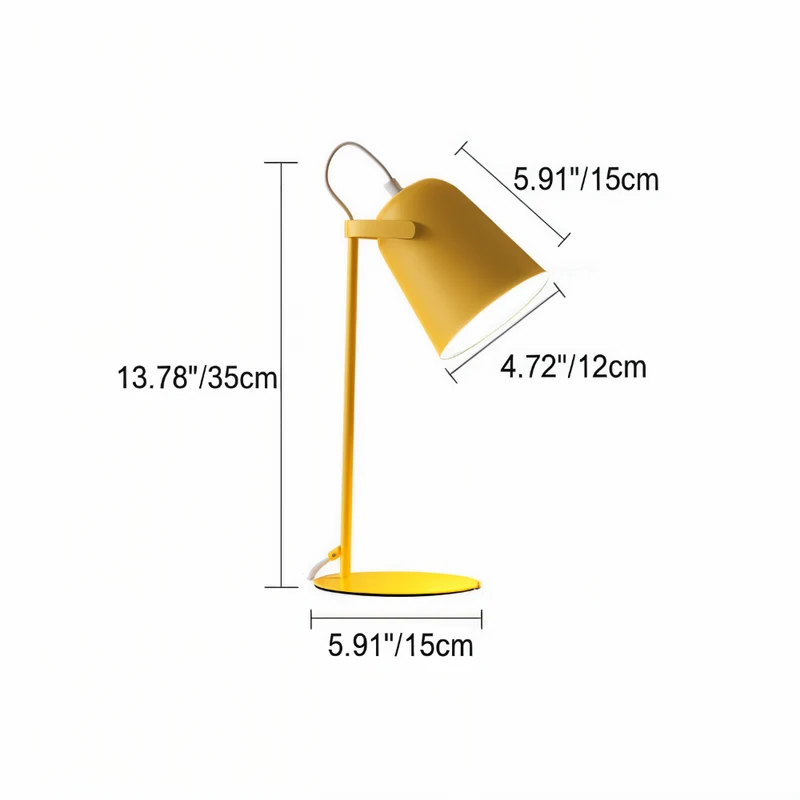 Rotating Table Lamp with Modern Design - Eye-Friendly Lighting Solution