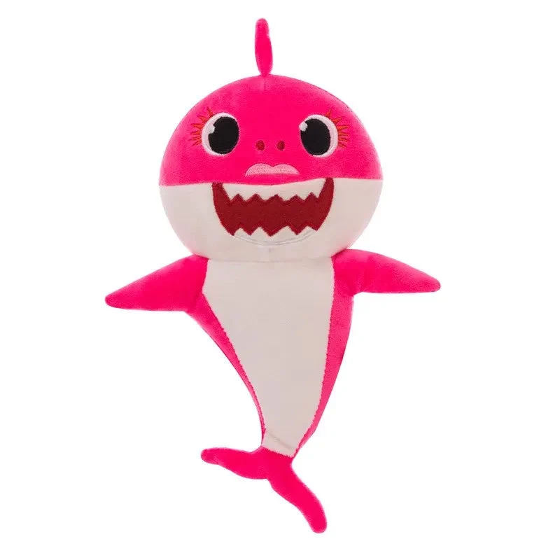 Plush Shark Toy with Lights and Music