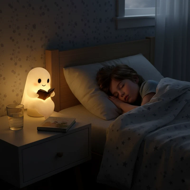 Lille Ånd med Lys og Varme til Nattens Stemning
