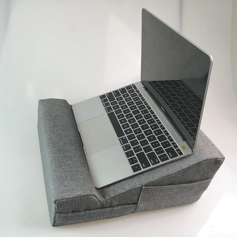 Ergonomisk pude til læsning med støtte til bærbar og tablet – komfortabel og praktisk