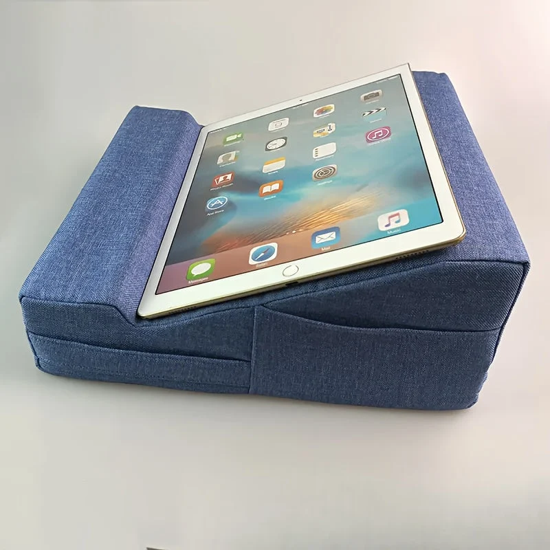 Ergonomisk pude til læsning med støtte til bærbar og tablet – komfortabel og praktisk