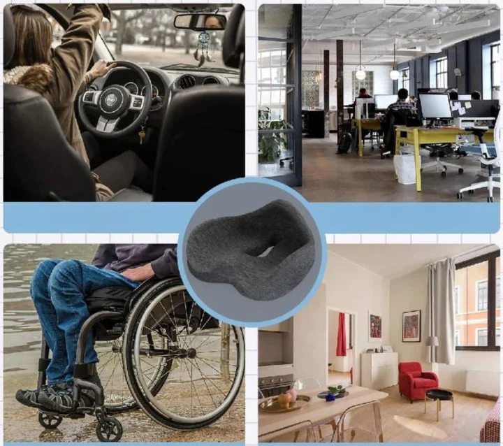 Ergonomisk pude til stol