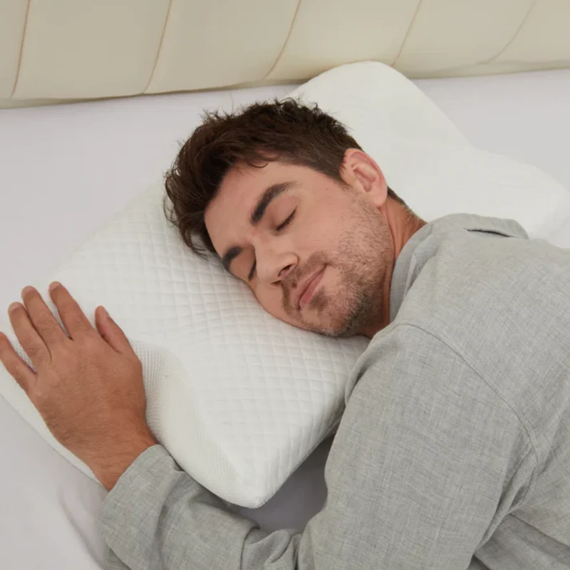Ergonomisk Memory Foam Pude til Søvnapnø og Næseåndedrætsstøtte