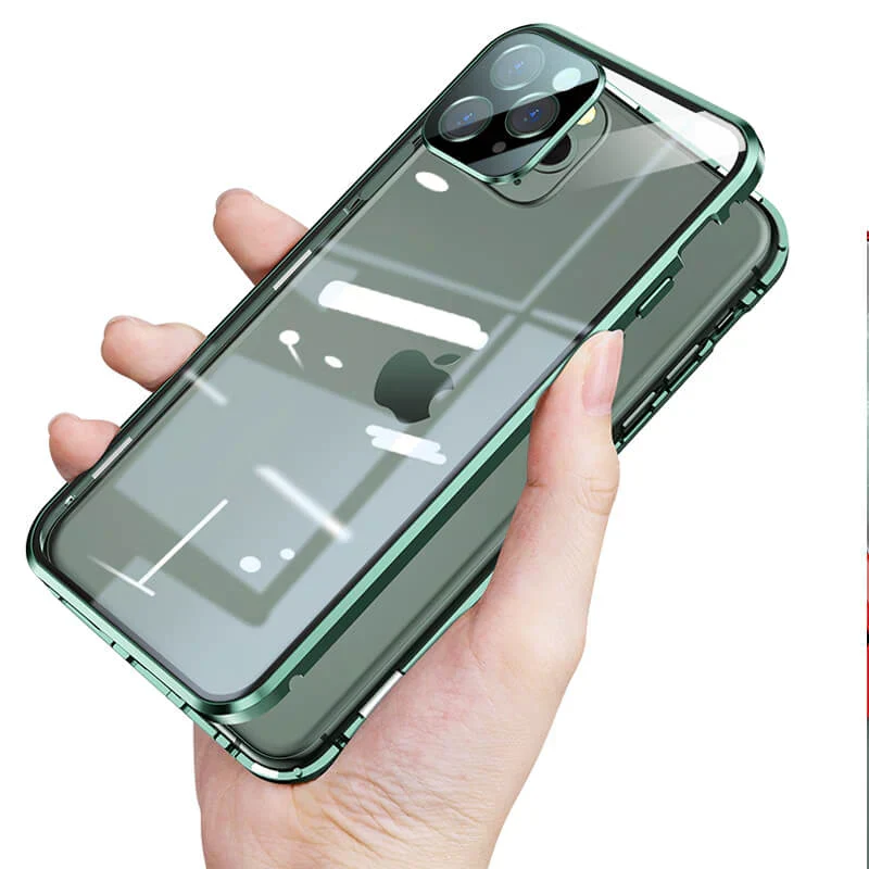 Beskyttelsescover i hærdet glas til iPhone