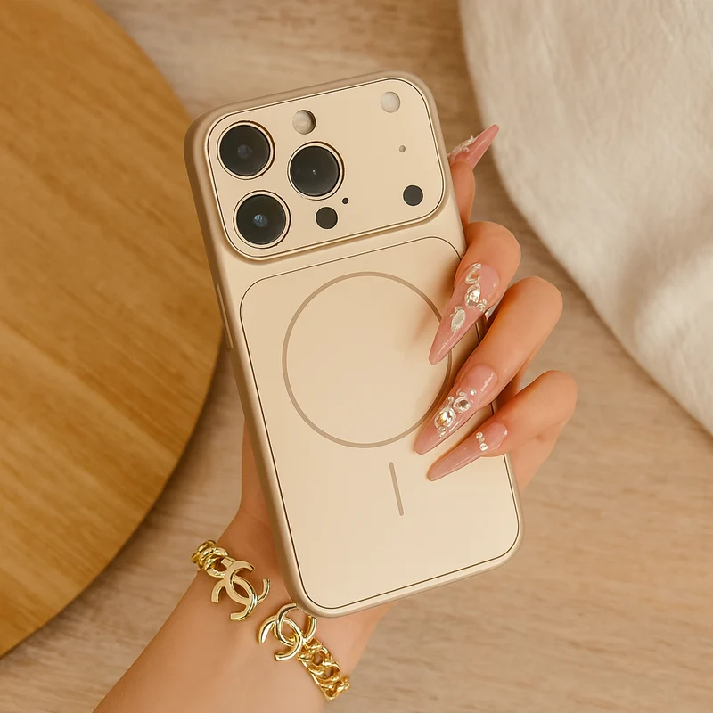 Magnetisk etui til iPhone – Elegant beskyttelse med ringdesign