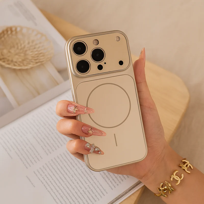 Magnetisk etui til iPhone – Elegant beskyttelse med ringdesign