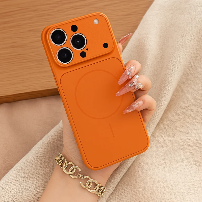 Magnetisk etui til iPhone – Elegant beskyttelse med ringdesign