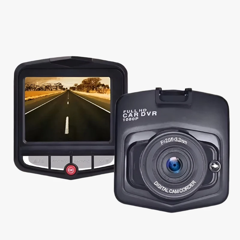 Kompakt 1080p HD Dashcam – Nattesyn med loopoptagelse