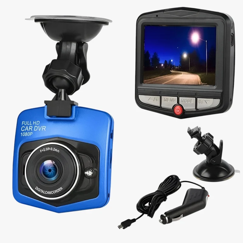 Kompakt 1080p HD Dashcam – Nattesyn med loopoptagelse
