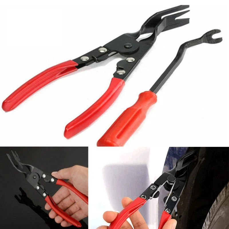 Professionel bil nem reparation klips fjernelse tang