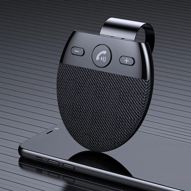 Multipoint Trådløs Bluetooth Solskærm Bilhøjttaler