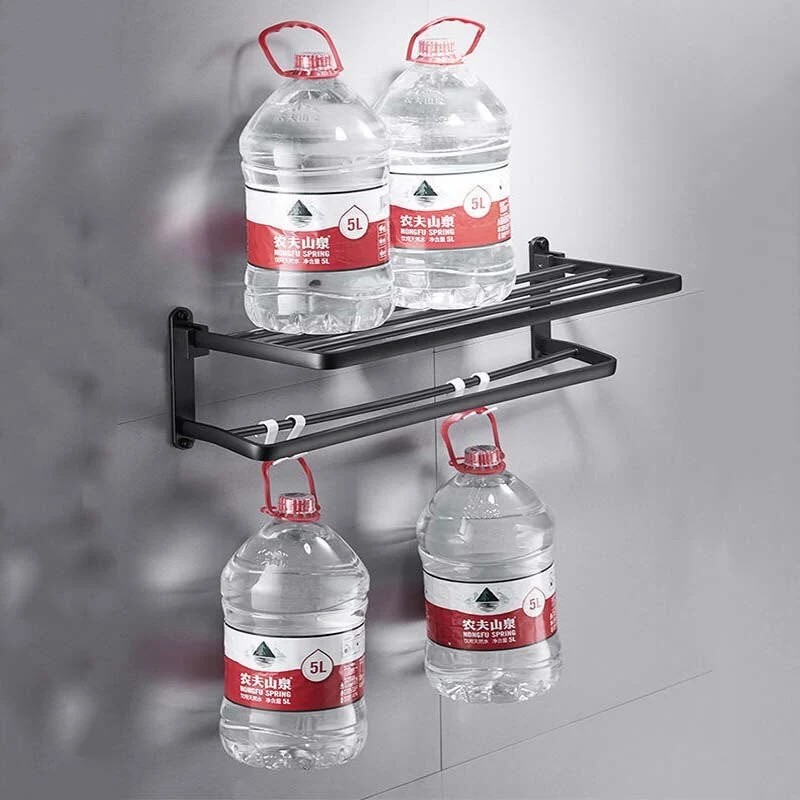 Easy Organizer Bathroom Aluminium Foldbar Håndklædeholder