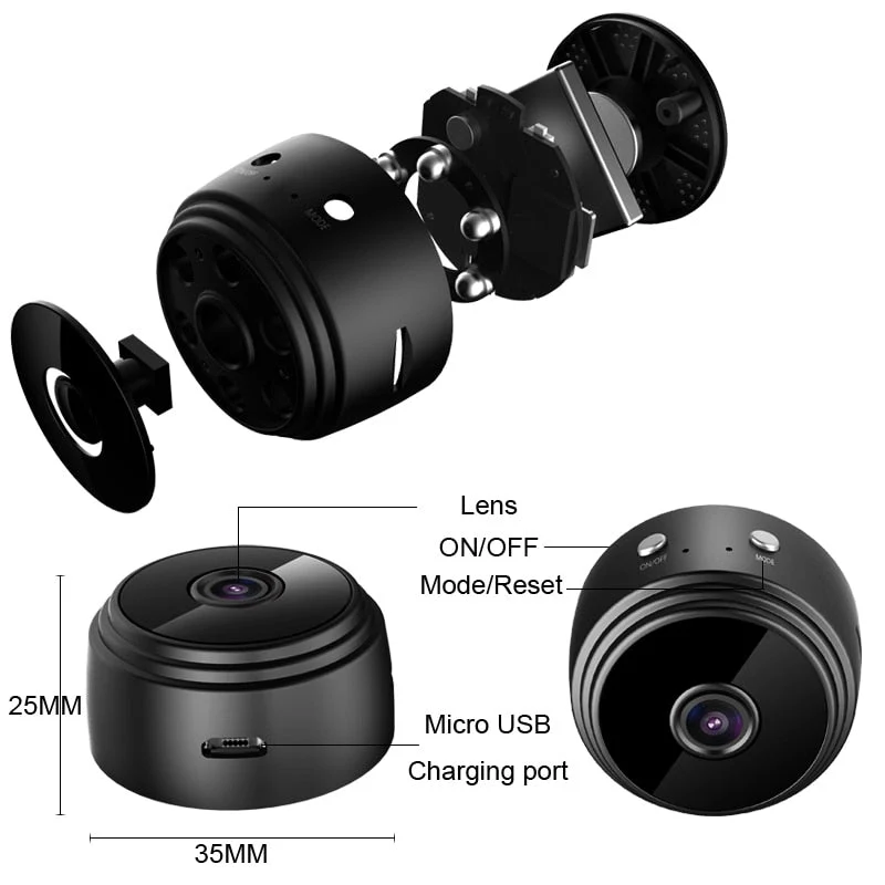 Mini Eye Guard Smart Wifi Kamera