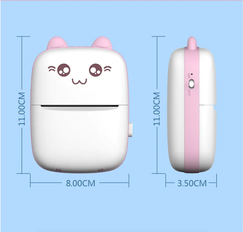 Mini Cat Thermal Bluetooth Etikette Printer