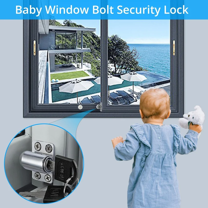 Baby Guard Skydende Vindue Lås