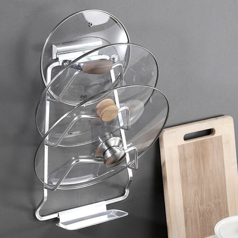 Væghængt ekstrem potelågsholder rack