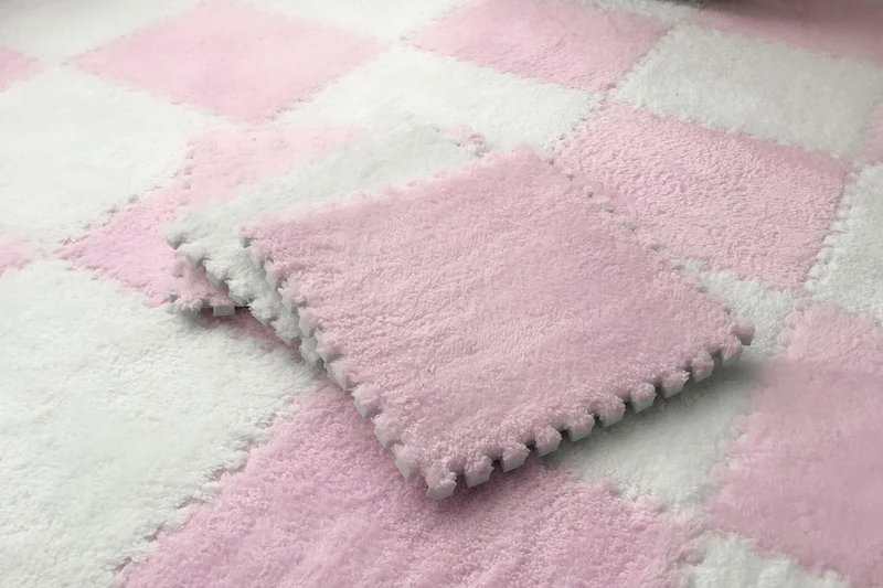 DIY Vinter Plush Puzzle Mat
