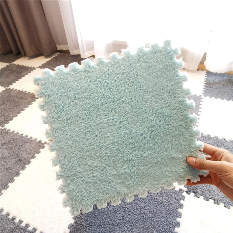 DIY Vinter Plush Puzzle Mat