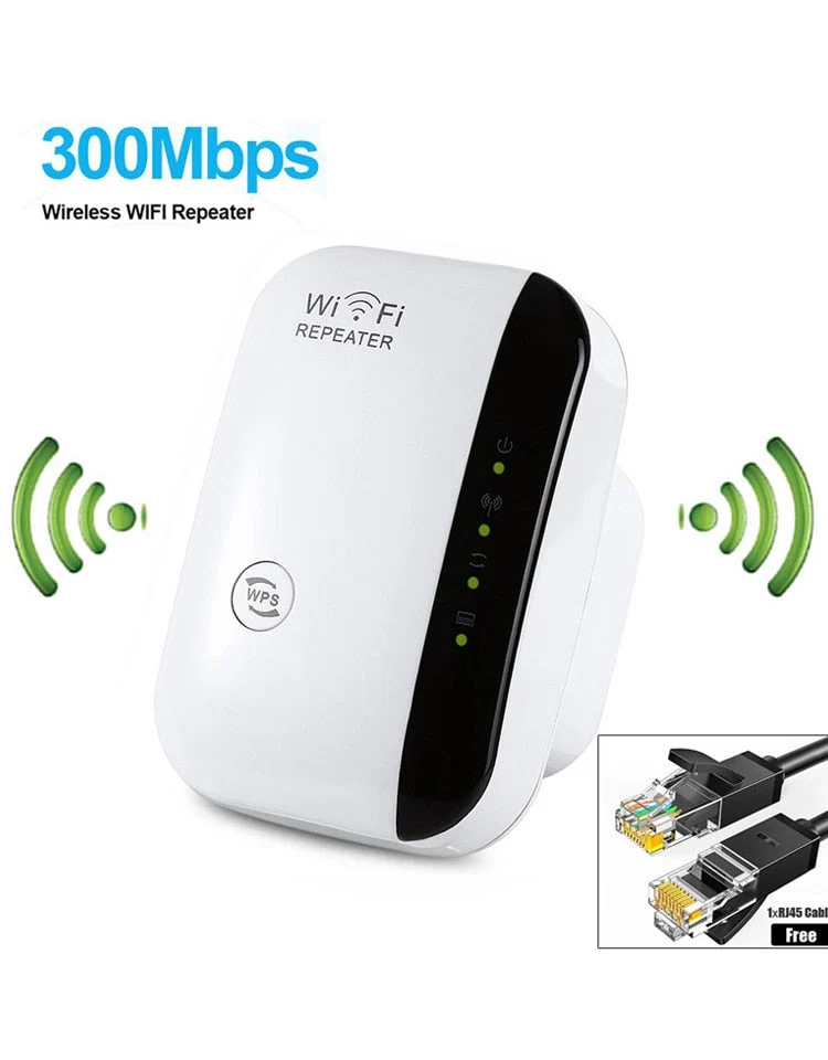 Uendelig trådløs wifi rækkevidde forlænger