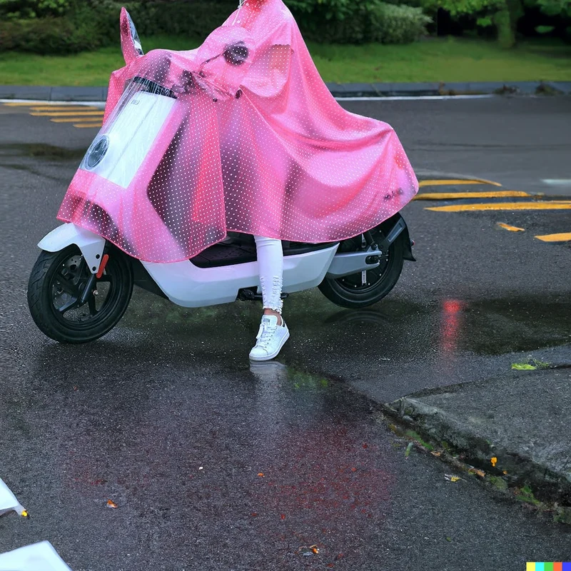Helkrops tykk motorcykel regntæt frakke