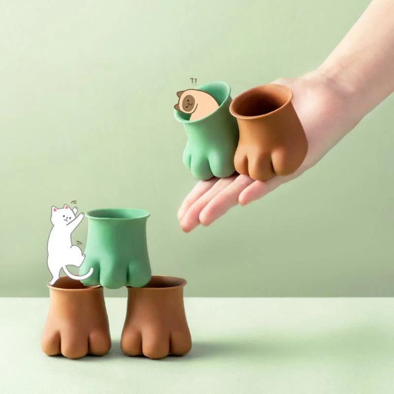 4Pcs Non-Slip Kat Paw Møbel Ben Dække
