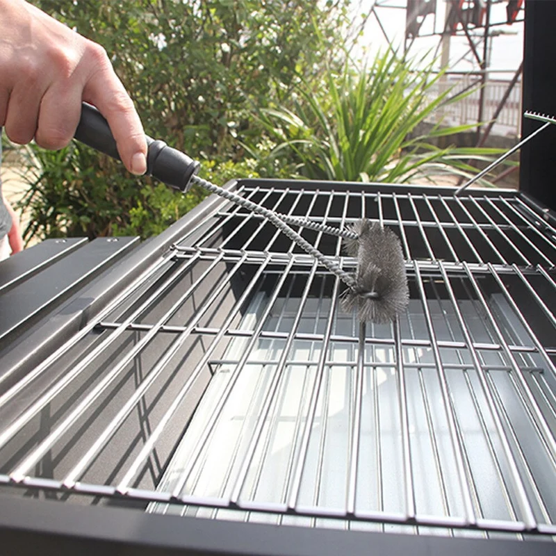 Rustfrit Stål BBQ Grill Rengøringsbørste