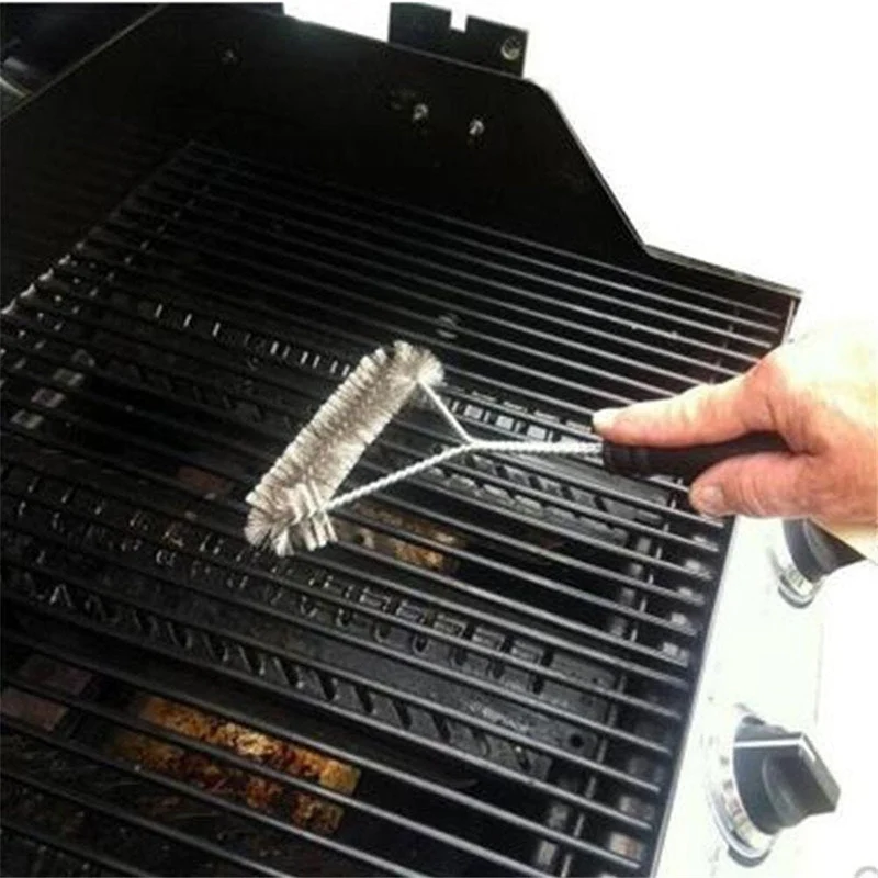 Rustfrit Stål BBQ Grill Rengøringsbørste