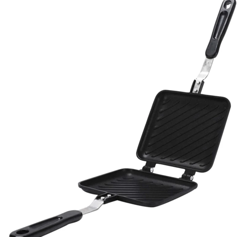 Dobbelt Sidet Non-Stick Sandwich Maker Pande