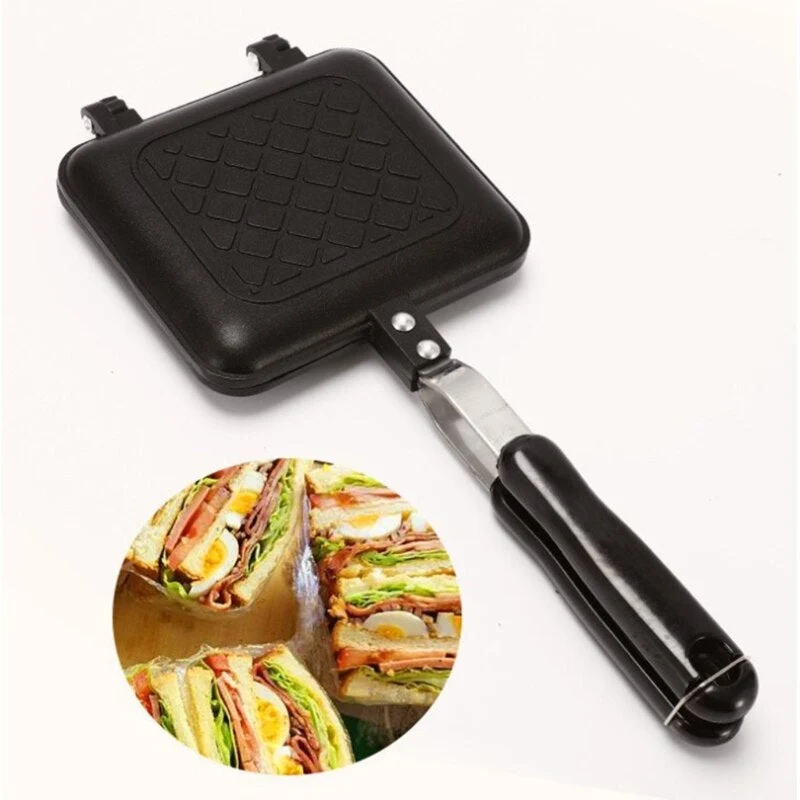 Dobbelt Sidet Non-Stick Sandwich Maker Pande