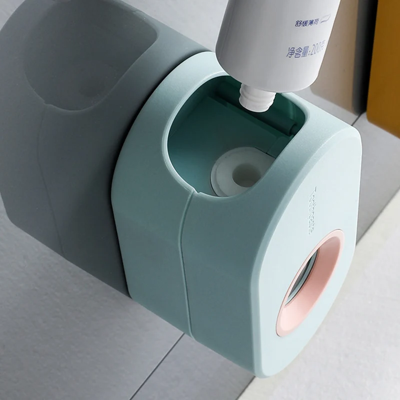 Elegant Væghængt Tandpastaholder Dispenser
