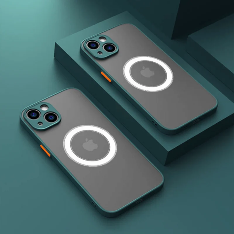 Slankt iPhone Cover med MagSafe og Militær Stødbeskyttelse