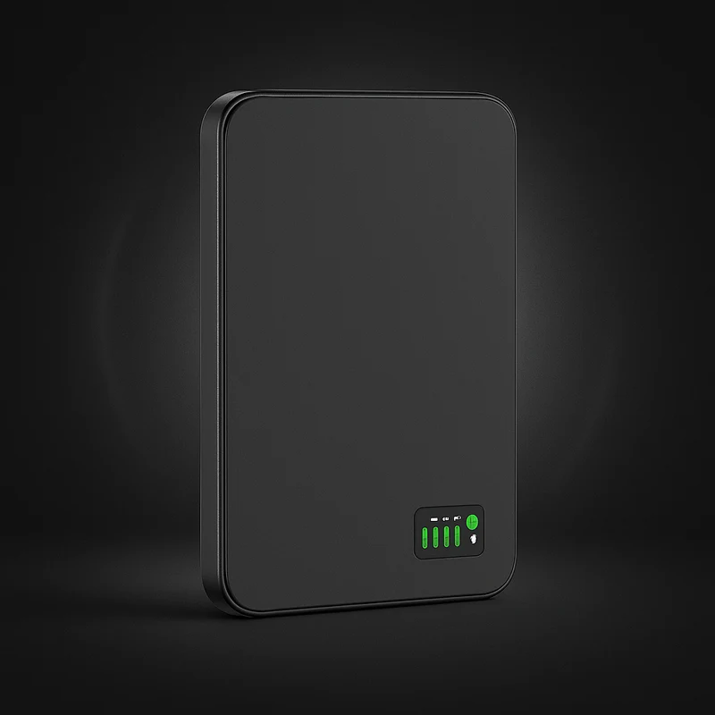 Magnetisk Powerbank med Hurtig Trådløs Opladning og LED