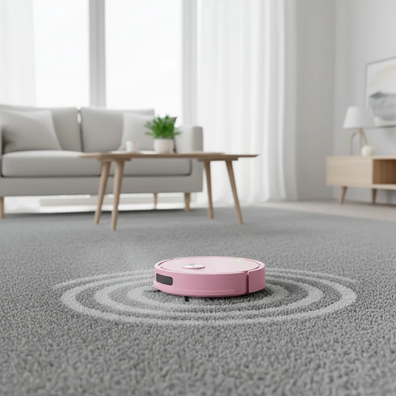 Smart Robotstøvsuger med Automatisk Gulvvask og Sugeevne