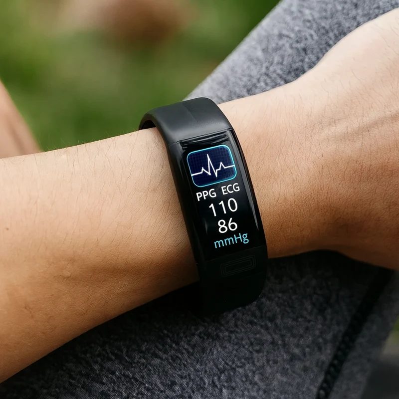 Smart Fitness Ur med ECG og Søvnsporing - Din Sundhedspartner