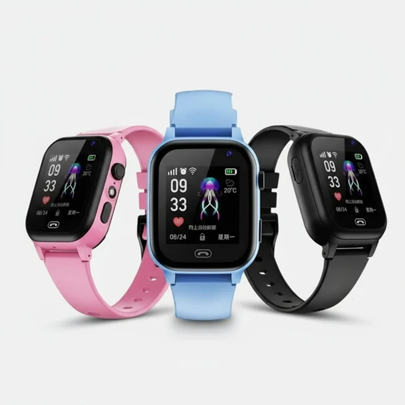 Børne Smartwatch: GPS, Vandtæt & SOS Alarm for Tryghed