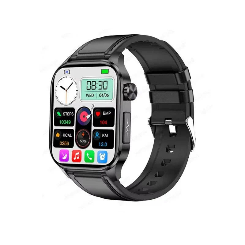 Senior Smartwatch med SOS Alarm og Sundhedsovervågning