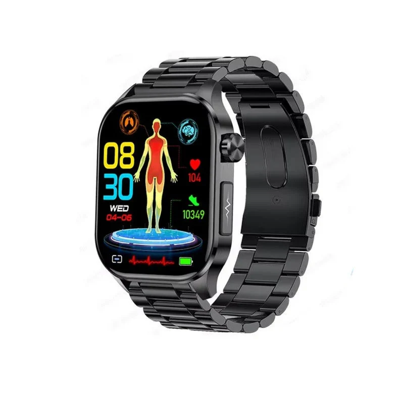 Senior Smartwatch med SOS Alarm og Sundhedsovervågning