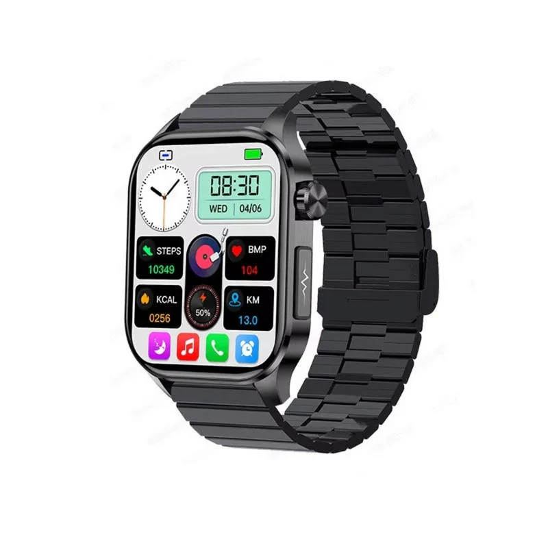 Senior Smartwatch med SOS Alarm og Sundhedsovervågning