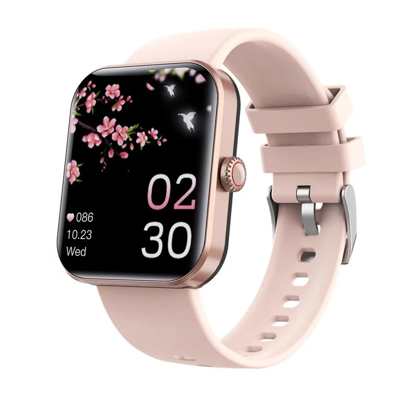 Smartwatch med AMOLED Skærm og Sundhedssporing