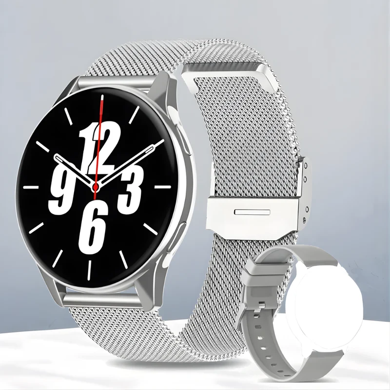 Dame Smartwatch med AMOLED & 100+ Sportsfunktioner, IP68