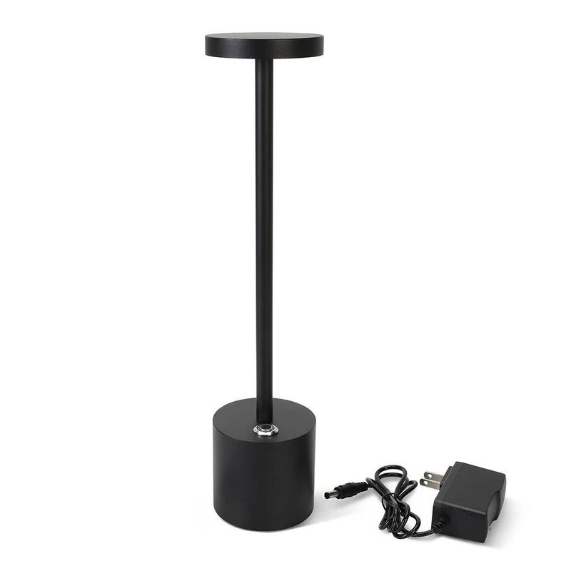 Trådløs Bordlampe LED – Genopladelig & Touch Dæmpbar