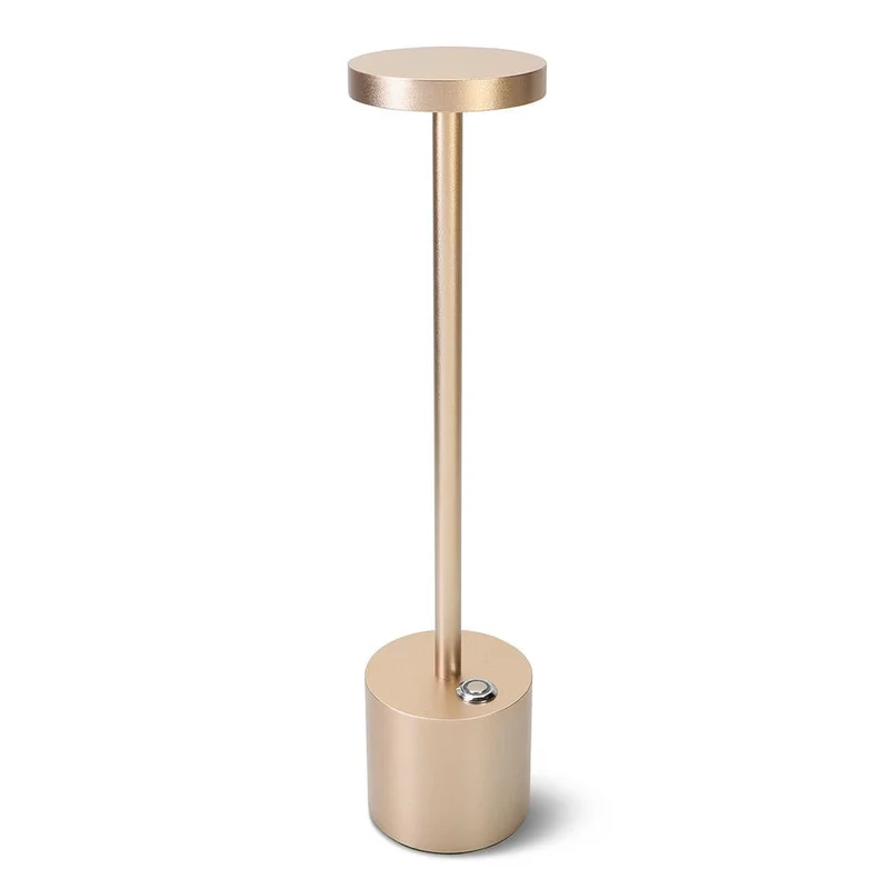 Trådløs Bordlampe LED – Genopladelig & Touch Dæmpbar