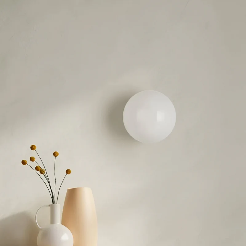 Moderne Glas LED Væglampe til Blødt Indendørs Lys