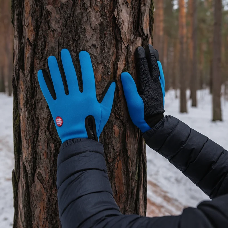 Vinterhandsker med Touchscreen og Vandtæt Isolering