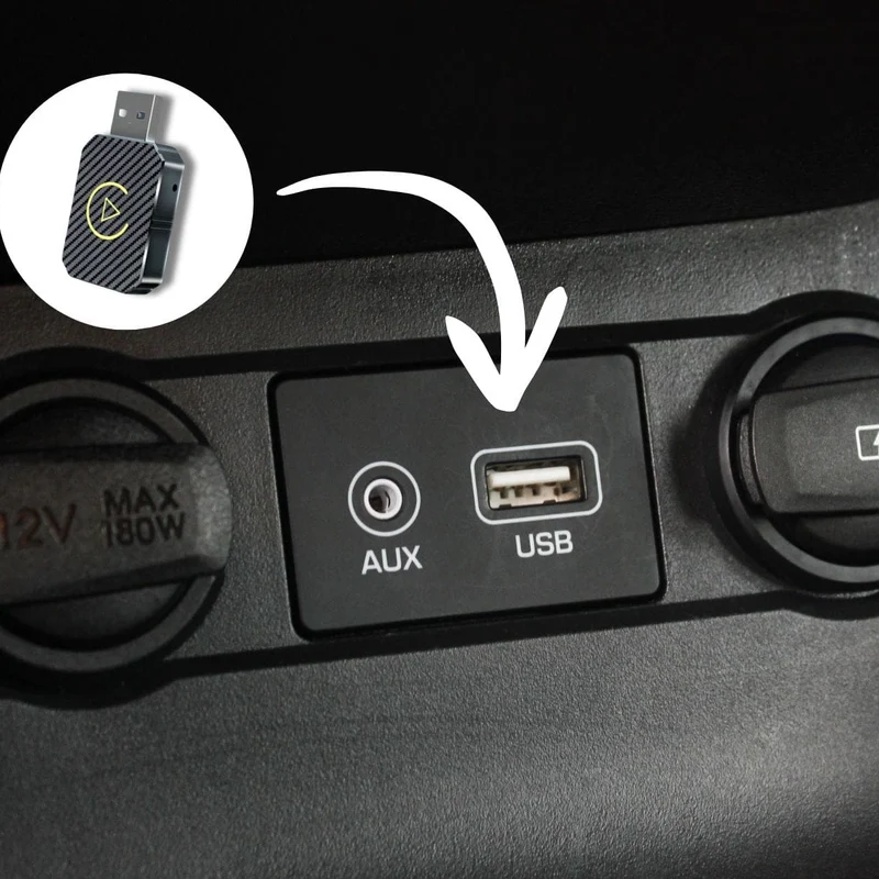 Trådløs CarPlay Adapter til Bil – Hurtig og Kabelfri Oplevelse