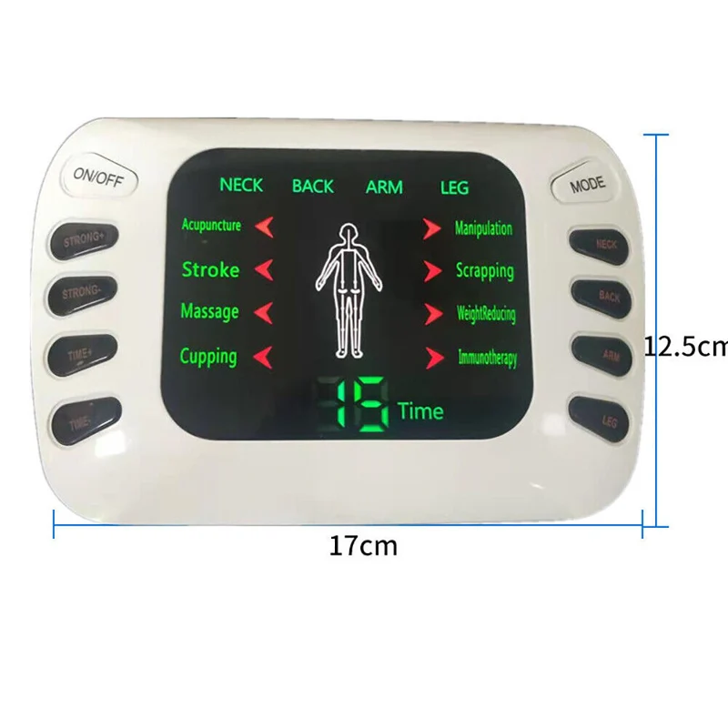 Elektrisk Massager med 24 Funktioner for Smertelindring