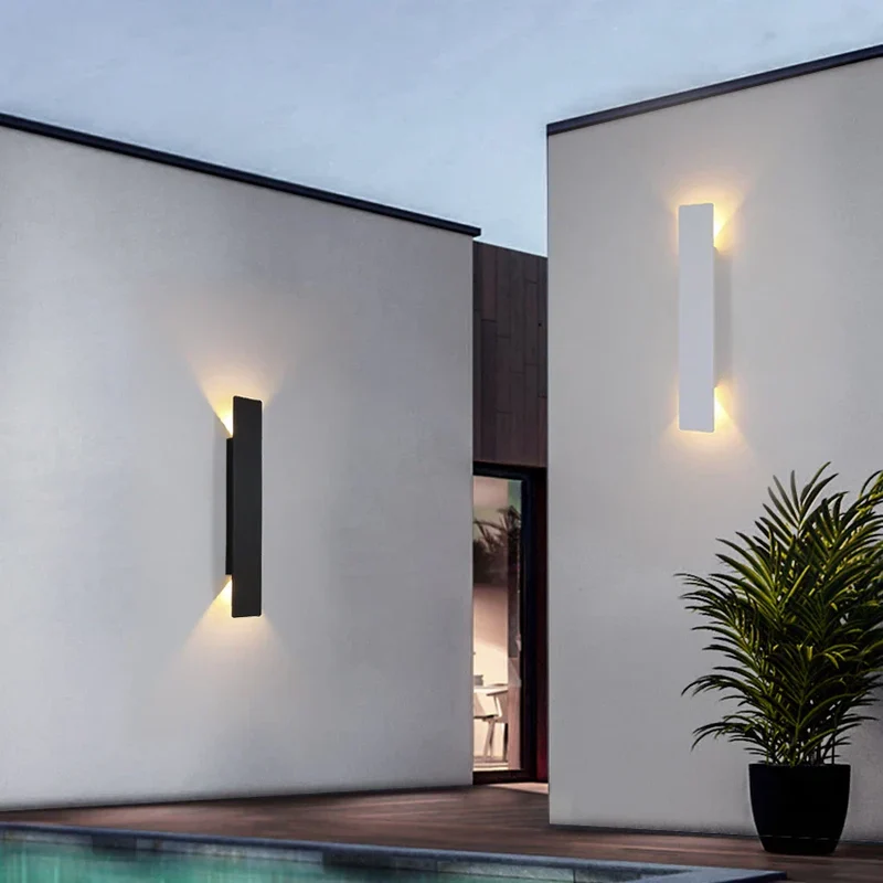 Elegant LED Udendørslampe - Moderne og Vejrbestandig