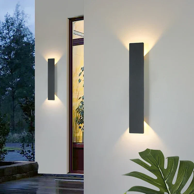 Elegant LED Udendørslampe - Moderne og Vejrbestandig