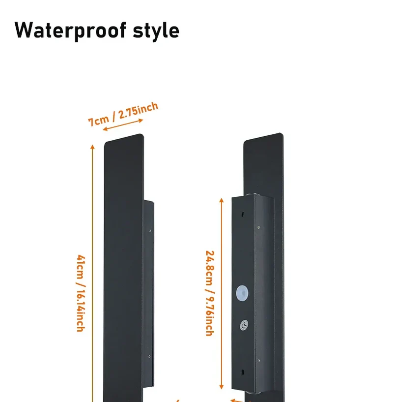 Elegant LED Udendørslampe - Moderne og Vejrbestandig