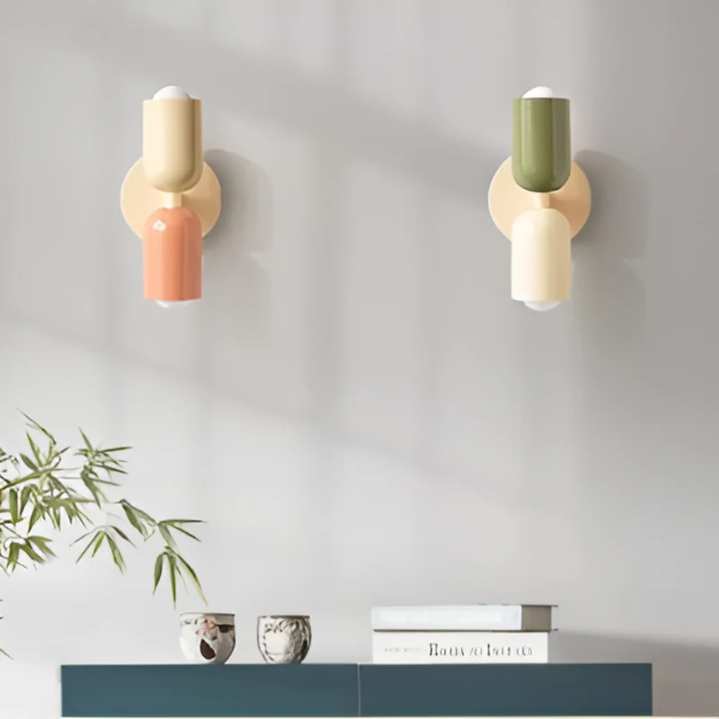 Moderne LED-Væglampe med To Sider i Nordisk Design